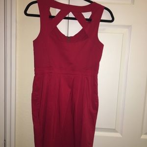 BCBG Zipper Front Dress